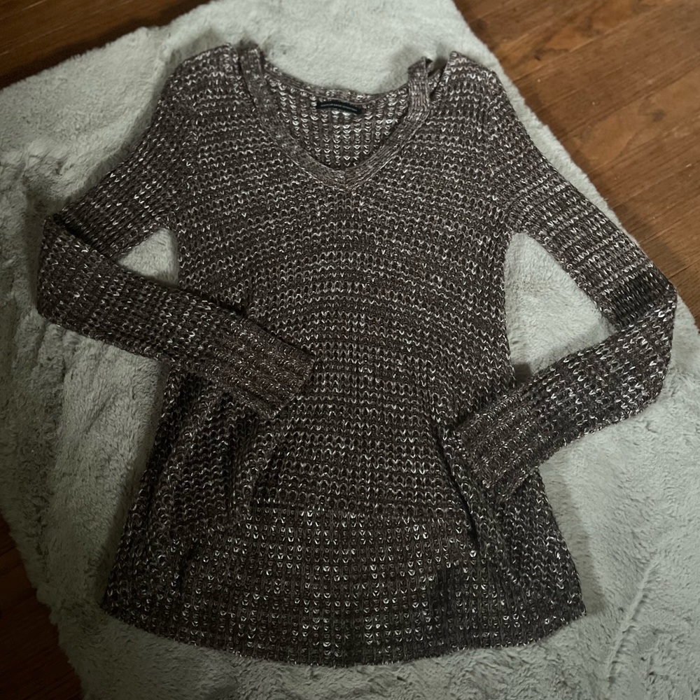 🦅 AEO brown sweater